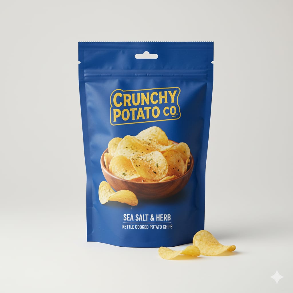Potato Chips Pouch